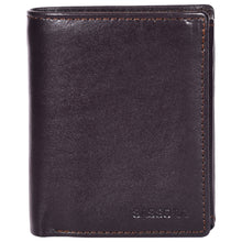 Load image into Gallery viewer, Sassora 100% Pure Leather Men's RFID Wallet(Dark Brown)