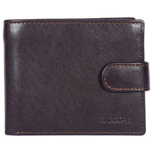 Load image into Gallery viewer, Sassora 100% Genuine Premium Leather Boys RFID Wallet(Dark brown)