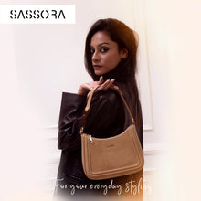 Load image into Gallery viewer, Sassora 100% Premium Leather Women Hobo Bag