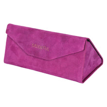 Load image into Gallery viewer, Sassora Leather Stylish Foldable Hidden Magnet Closure Spectacle Case