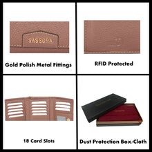 Load image into Gallery viewer, Sassora Genuine Leather Women's RFID Wallet