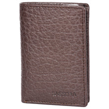 Load image into Gallery viewer, Sassora Premium Leather Men's Slim Small RFID Notesae (Brown)
