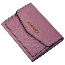 Load image into Gallery viewer, Sassora Genuine Leather RFID Card Wallet For Girls With Premium Design