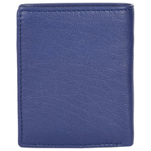 Load image into Gallery viewer, Sassora 100% Pure Leather Men's RFID Wallet(Blue)