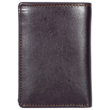 Load image into Gallery viewer, Sassora Premium Leather Men's Slim Small RFID Notesae (Dark Brown)