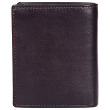 Load image into Gallery viewer, Sassora 100% Pure Leather Men's RFID Wallet(Dark Brown)