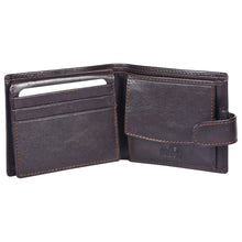 Load image into Gallery viewer, Sassora 100% Genuine Premium Leather Boys RFID Wallet(Dark brown)