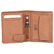 Load image into Gallery viewer, Sassora 100% Pure Leather Men&#39;s RFID Wallet(Tan)

