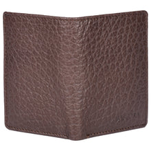 Load image into Gallery viewer, Sassora Premium Leather Men's Slim Small RFID Notesae (Brown)