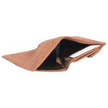 Load image into Gallery viewer, Sassora Premium Leather Men's Slim Small RFID Notesae (Tan)