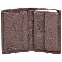 Load image into Gallery viewer, Sassora Premium Leather Men's Slim Small RFID Notesae (Brown)