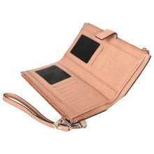 Load image into Gallery viewer, Sassora Genuine Leather RFID Regular Clutch For Girls