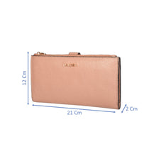 Load image into Gallery viewer, Sassora Genuine Leather RFID Regular Clutch For Girls