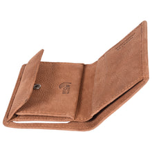 Load image into Gallery viewer, Sassora Premium Leather Men's Slim Small RFID Notesae (Tan)