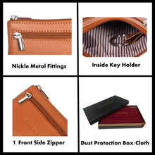 Load image into Gallery viewer, Sassora Premium Leather Unisex Key Pouch