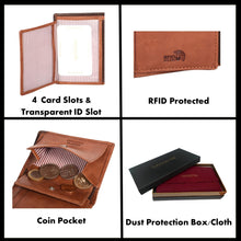 Load image into Gallery viewer, Sassora Genuine Leather RFID unisex Note Case
