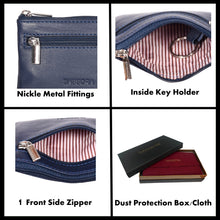Load image into Gallery viewer, Sassora Premium Leather Key Pouch For Girls & Boys