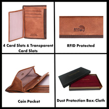 Load image into Gallery viewer, Sassora 100% Genuine Leather Men's RFID Notecase
