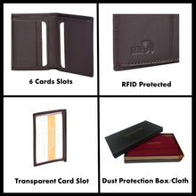 Load image into Gallery viewer, Sassora Genuine Leather Small Notecase For Men & Women