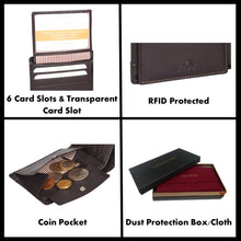 Load image into Gallery viewer, Sassora 100% Genuine Leather Unisex Wallet