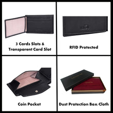 Load image into Gallery viewer, Sassora Genuine leather Mini Wallet for Men & Women