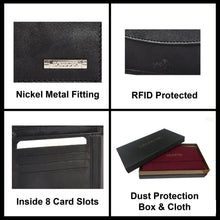 Load image into Gallery viewer, Sassora Genuine Leather Large Size RFID Boys Wallet