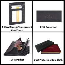 Load image into Gallery viewer, Sassora Premium Leather RFID Notecase Wallet For Men