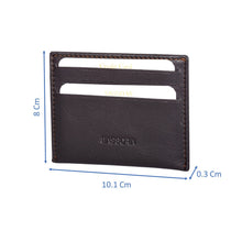 Load image into Gallery viewer, Sassora Genuine Leather RFID Protected Credit Card Holder