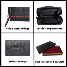 Load image into Gallery viewer, Sassora 100% Genuine Leather Coin Pouch for Men and Women