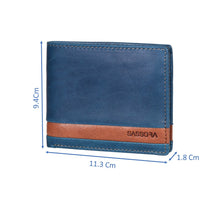 Load image into Gallery viewer, Sassora Men Premium Leather Bi Fold RFID Wallet