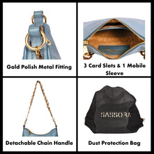 Load image into Gallery viewer, Sassora Premium Leather Small Hobo for Ladies