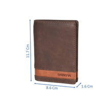 Load image into Gallery viewer, Sassora Premium Leather Bi-Fold RFID Notecase
