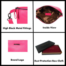 Load image into Gallery viewer, Sassora Premium Leather Fanny Pack – Effortless Style Meets Everyday Utility