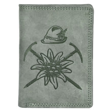 Load image into Gallery viewer, Sassora Premium Leather RFID Sord Embossed Pattern Large Notecase