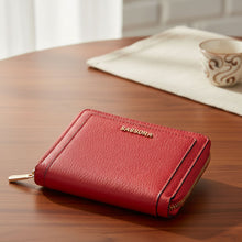 Load image into Gallery viewer, Sassora Premium Genuine Leather Zip-Around Women's Wallet