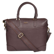 Load image into Gallery viewer, SASSORA Genuine Leather 16-Inch Fit Laptop Messenger Bag