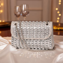 Load image into Gallery viewer, Sassora Stone & Beads Embellished Party Sling Bag