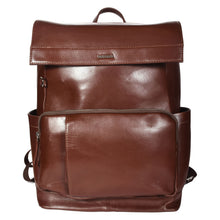 Load image into Gallery viewer, Sassora Premium Genuine Leather 15.5 Inch Laptop Backpack for Men