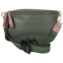 Load image into Gallery viewer, Sassora Genuine Leather Adjustable Strap Nickel Metal Fittings Waist pouch