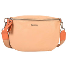 Load image into Gallery viewer, Sassora Genuine Leather Adjustable Strap Nickel Metal Fittings Waist pouch