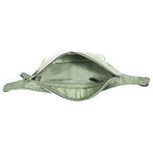 Load image into Gallery viewer, Sassora Genuine Leather Olive Green Unisex Medium Fanny Pack