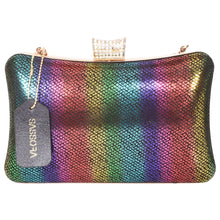 Load image into Gallery viewer, Sassora Genuine Leather Medium Women Party Clutch