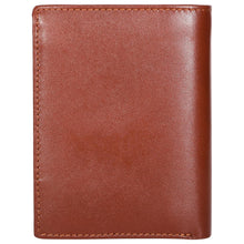 Load image into Gallery viewer, Sassora Genuine Leather Brown RFID Protected Large Notecase