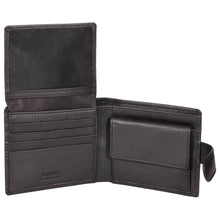 Load image into Gallery viewer, Sassora Genuine Leather Medium RFID Snap button Closure Wallet
