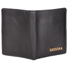 Load image into Gallery viewer, Sassora Genuine Leather Small Unisex RFID Card Holder (8 Slots)