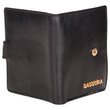 Load image into Gallery viewer, Sassora Genuine Leather Unisex RFID Business Card Holder