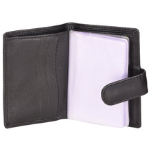 Load image into Gallery viewer, Sassora Genuine Leather Unisex RFID Business Card Holder