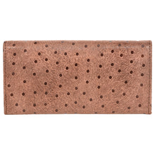 Load image into Gallery viewer, Sassora Genuine Premium Leather Polka Dot RFID Women Purse