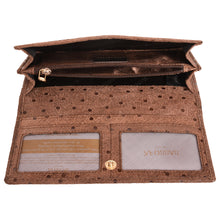 Load image into Gallery viewer, Sassora Genuine Premium Leather Polka Dot RFID Women Purse