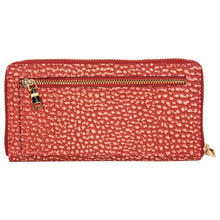 Load image into Gallery viewer, Sassora Genuine Leather Red Printed Women Purse